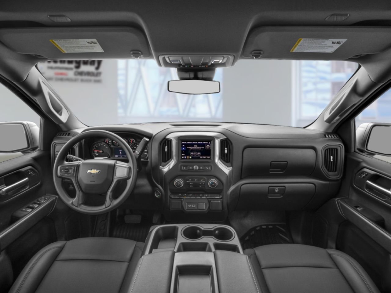 2026 CHEVROLET Silverado 1500 Custom cabine multiplace 4RM 147 po Black Châteauguay - photo #13