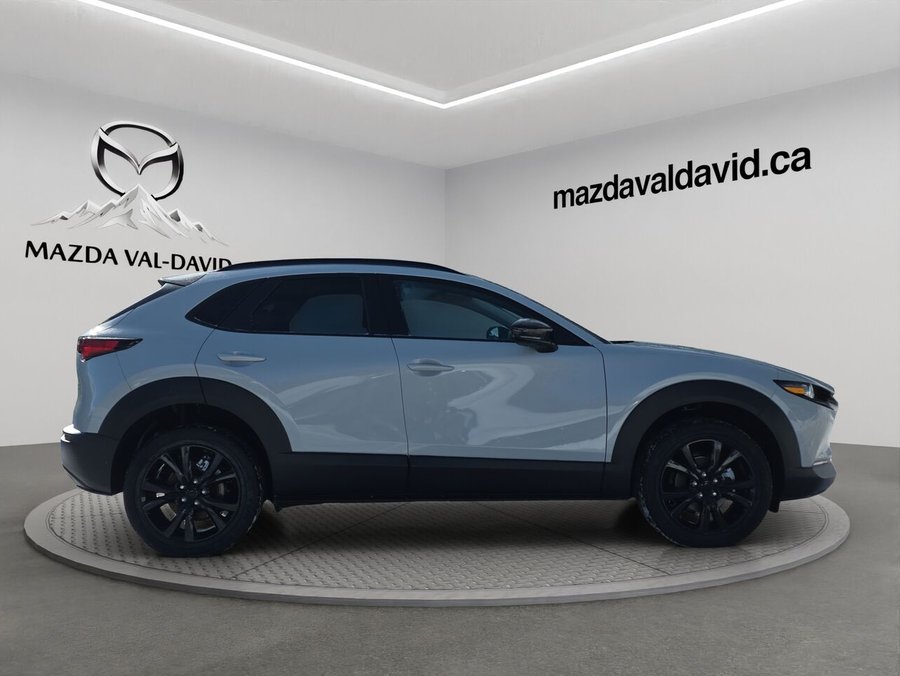 Mazda CX-30 GT turbo, awd, toit ouvrant, Écran 360 degré, Navigation, chargeur sans fil pour cellulaire 2026 Gris aéro métallisé