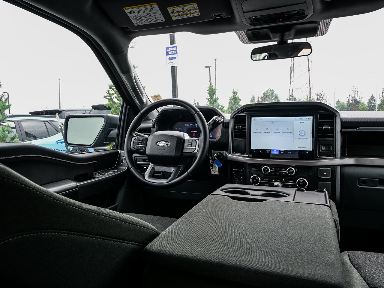 2025 Ford F-150 XLT 4WD SuperCrew 5.5' Box Black Sherwood Park - photo #27