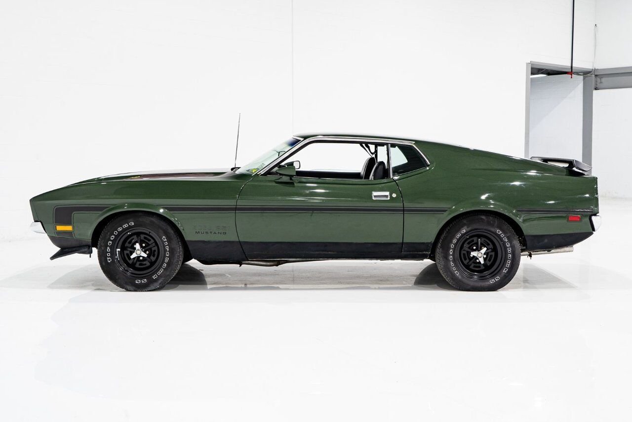 1971 Ford Mustang * PRIX EN USD * Boss 351 Project Car Green Montreal - photo #44