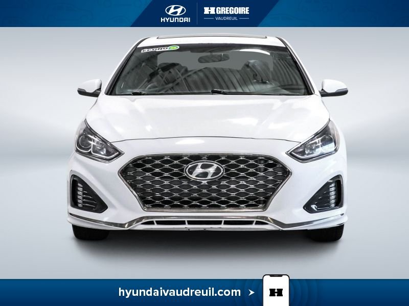 Hyundai Sonata 2018 Blanc Laval - photo #2