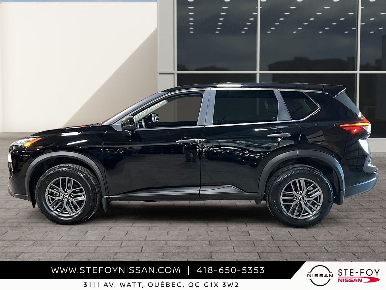 Nissan ROGUE S TRACTION INTEGRALE 2024 Noir Ste-Foy - photo #4