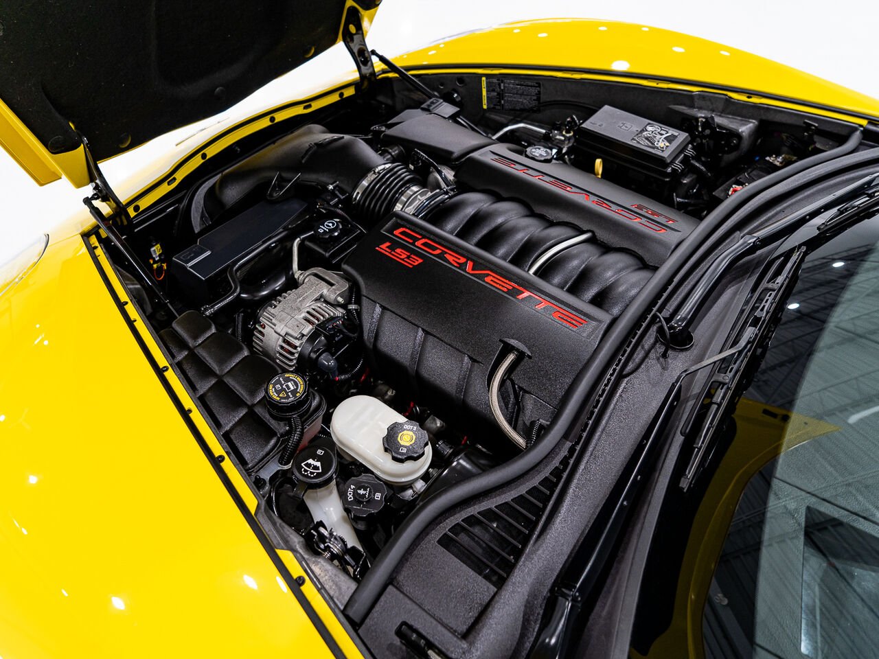 2008 Chevrolet Corvette With only 900km (563mi) From new with window sticker Yellow Kirkland - photo #90