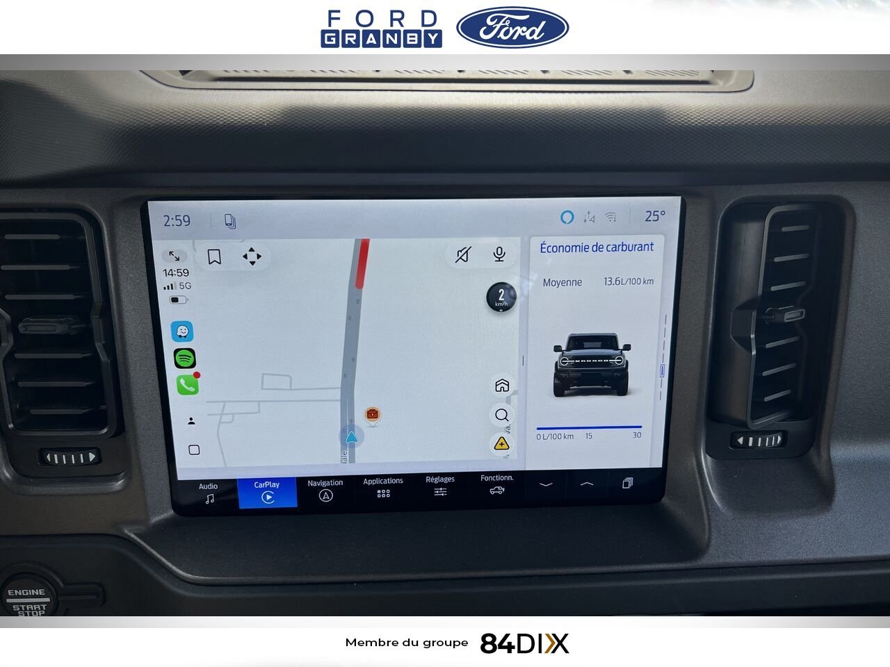 Ford BRONCO 2026 Gris Granby - photo #25