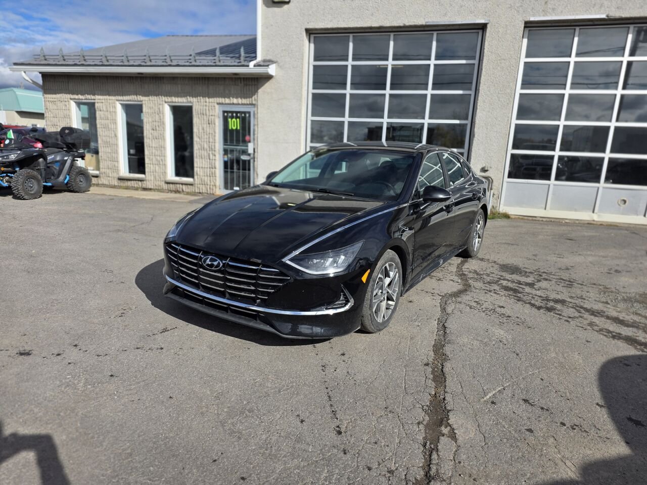 2021 Hyundai Sonata Black  - photo #0
