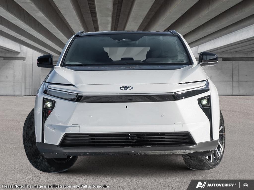 2026 Toyota bZ 2602142 | Limited Wind Chill Pearl w/Black Roof Edmonton - photo #1