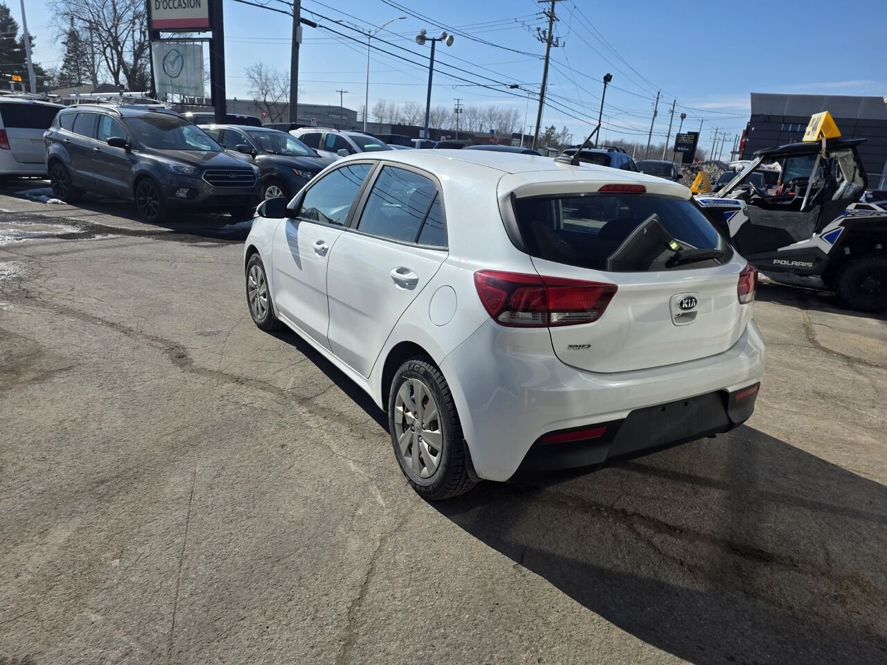 Kia Rio 5 portes 2018 Blanc Longueuil, - photo #2