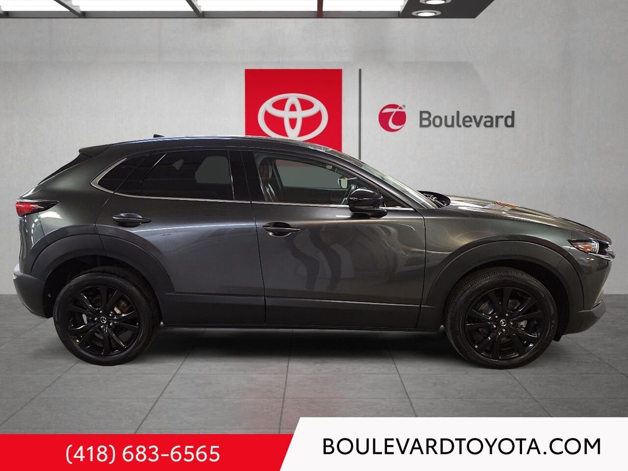 2022 Mazda CX-30 100249A-108 | GT, MOTEUR TURBO Grey Québec - photo #2
