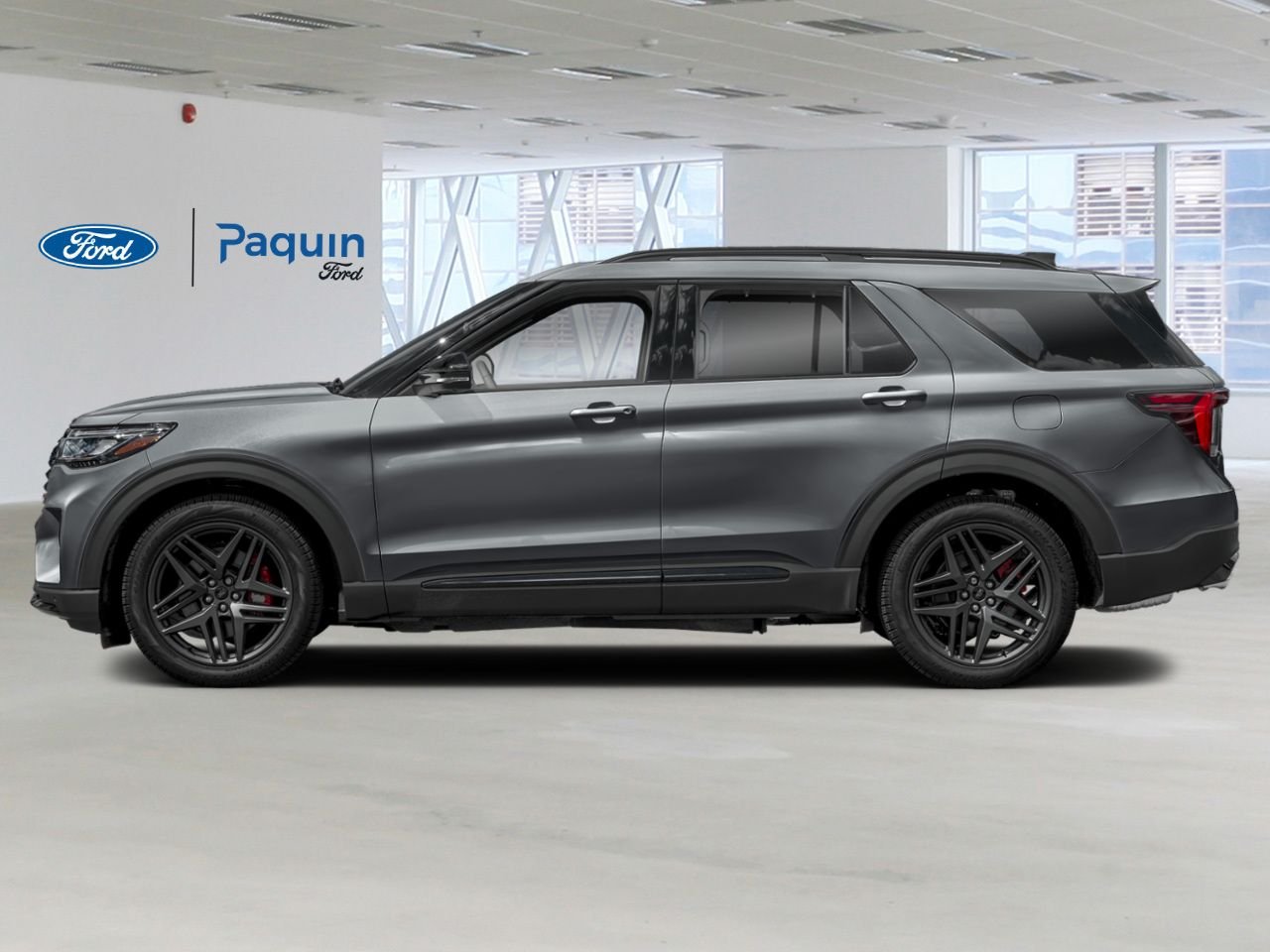 2026 Ford Explorer Carbonized Grey Metallic Rouyn-Noranda - photo #2