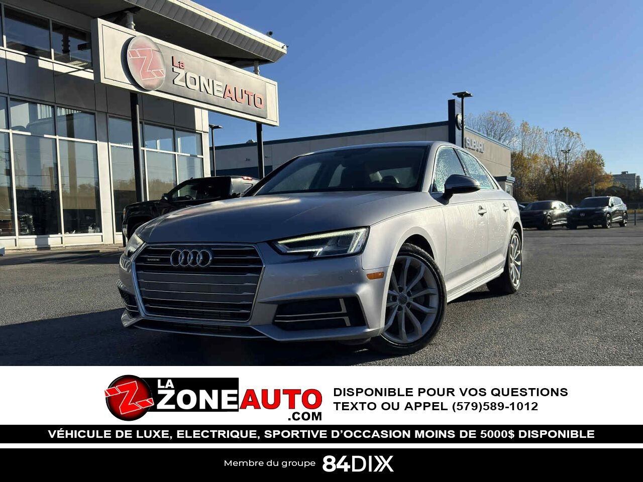 2018 Audi A4 Progressiv Grey Granby - photo #0