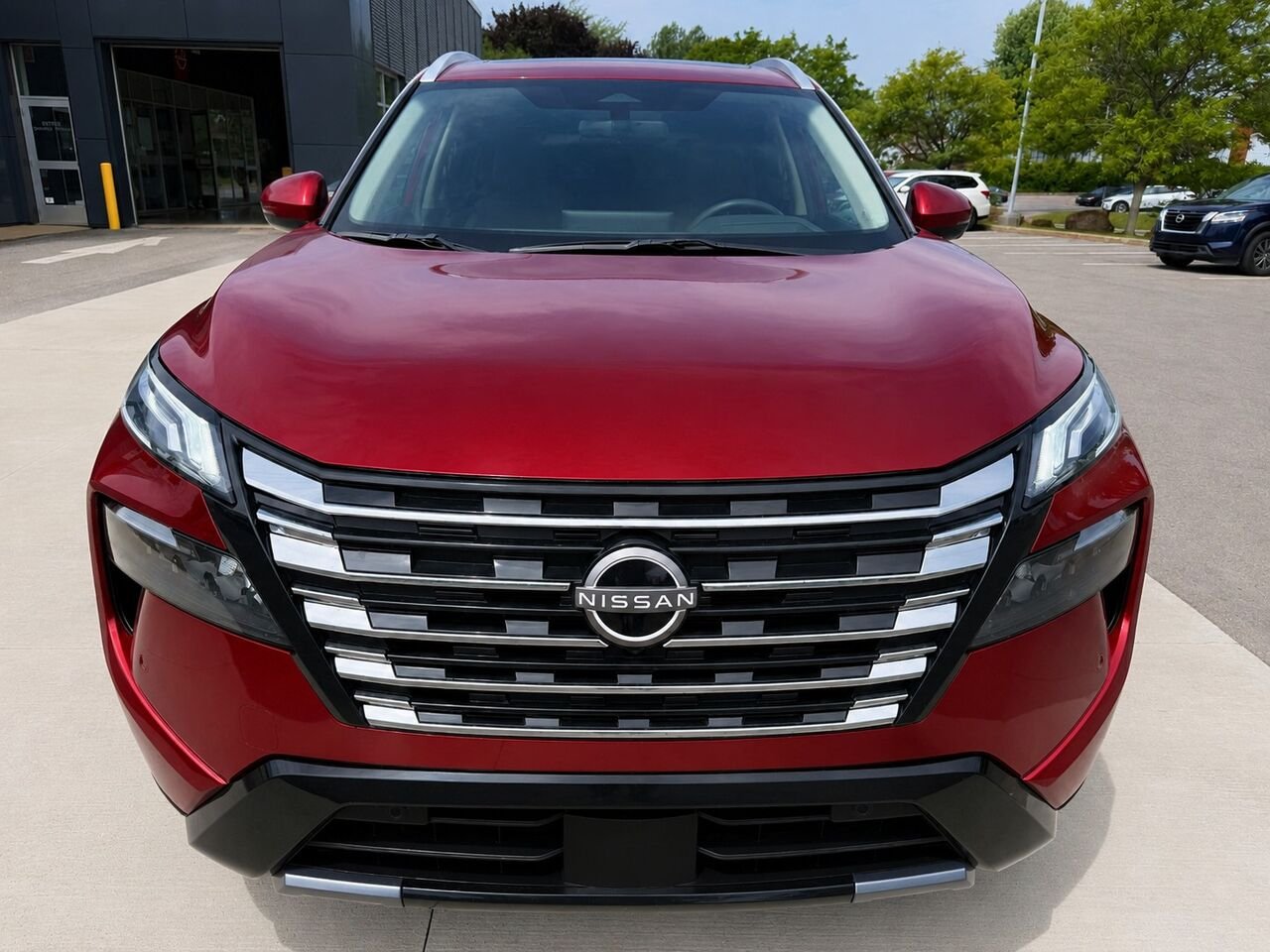 2026 NISSAN Rogue ROGUE PLATINE Scarlet Ember Tintcoat Châteauguay - photo #9
