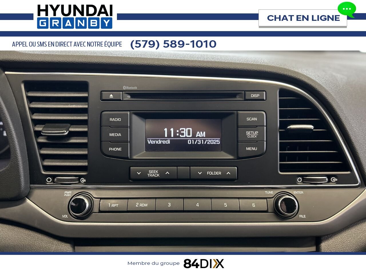 Hyundai Elantra 2017 Noir Granby - photo #14