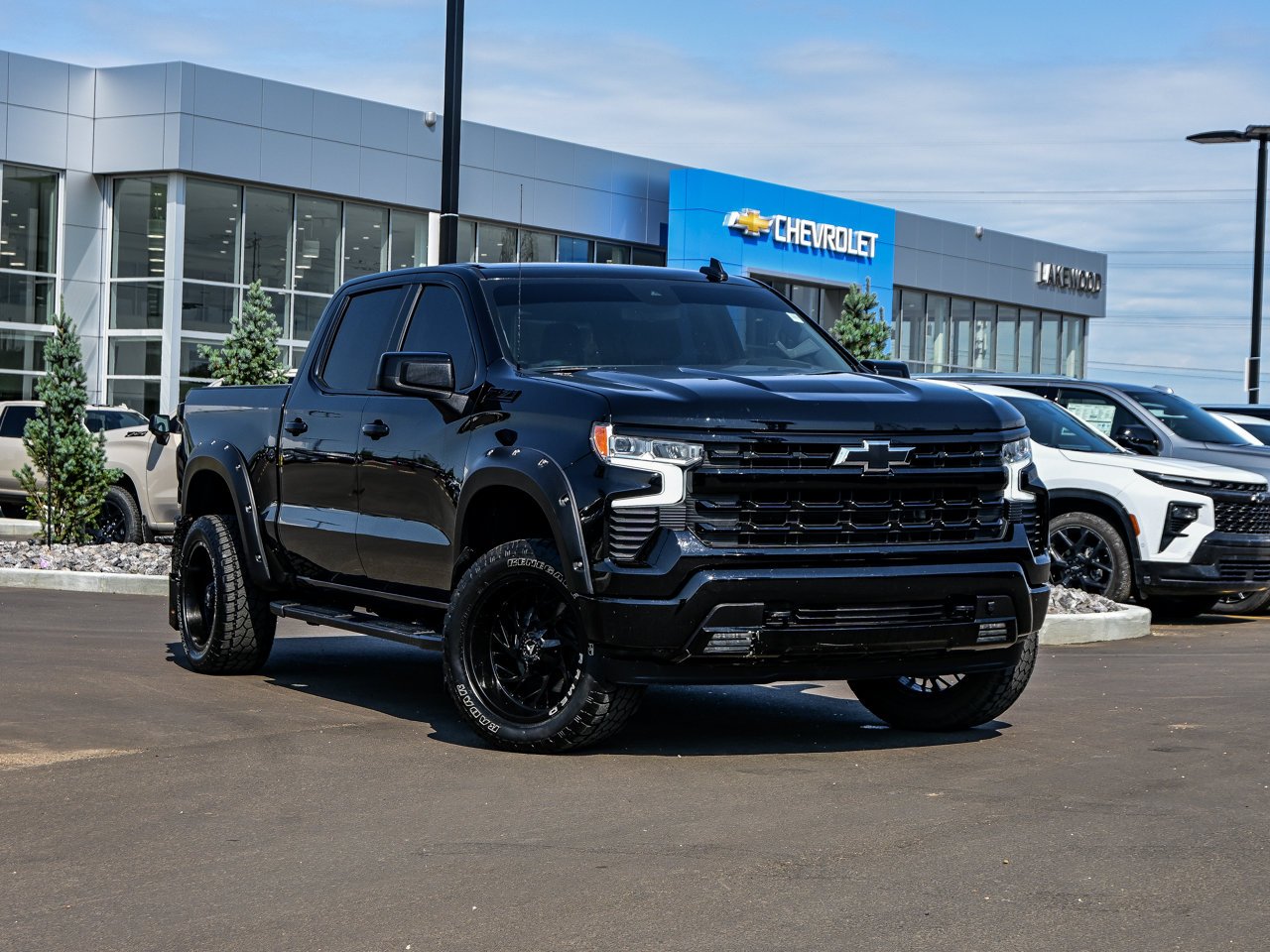 2025 Chevrolet Silverado 1500 4WD Crew Cab 147 RST Black Sherwood Park - photo #1