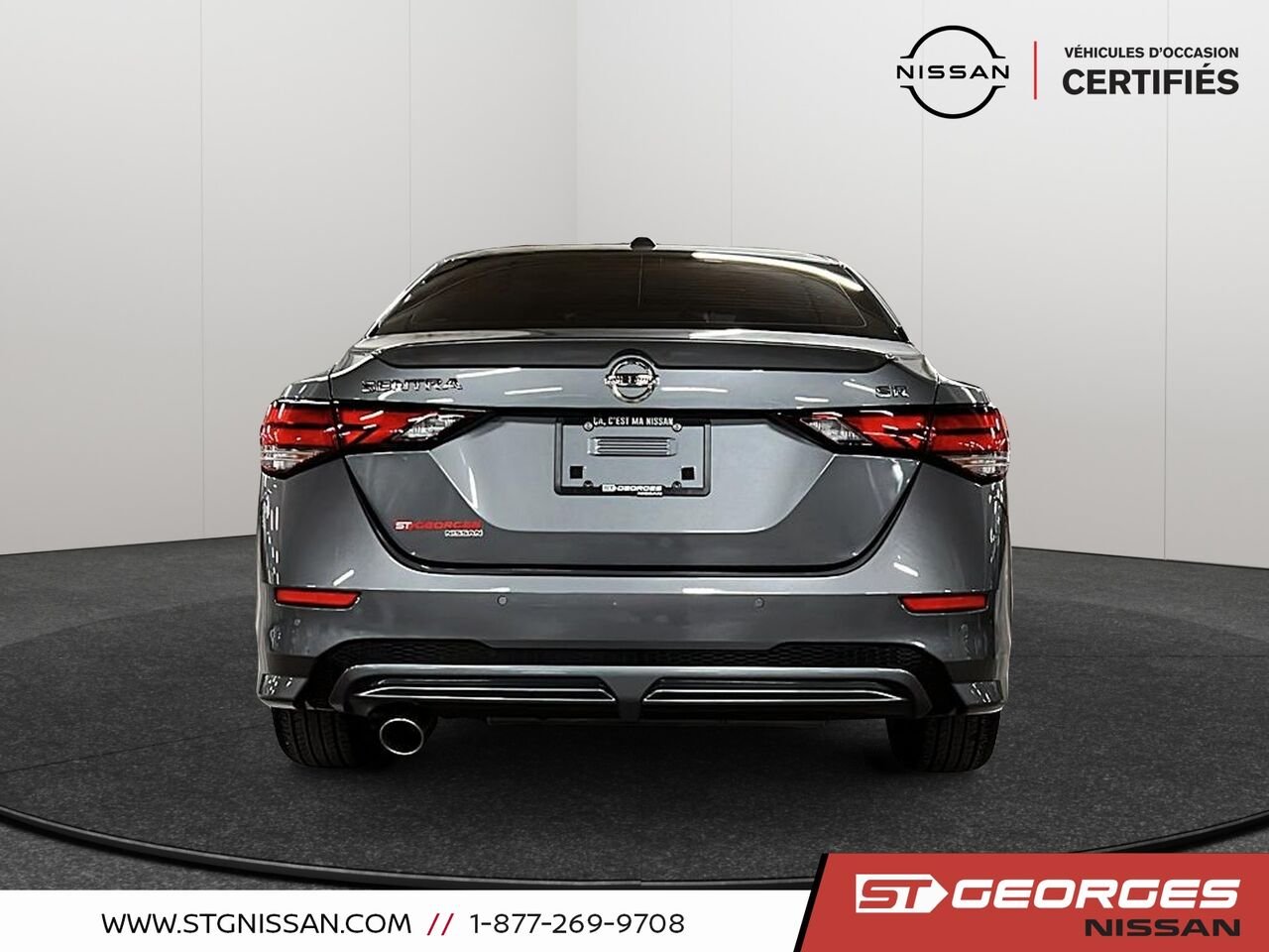 2021 Nissan Sentra Grey Saint-Georges - photo #2