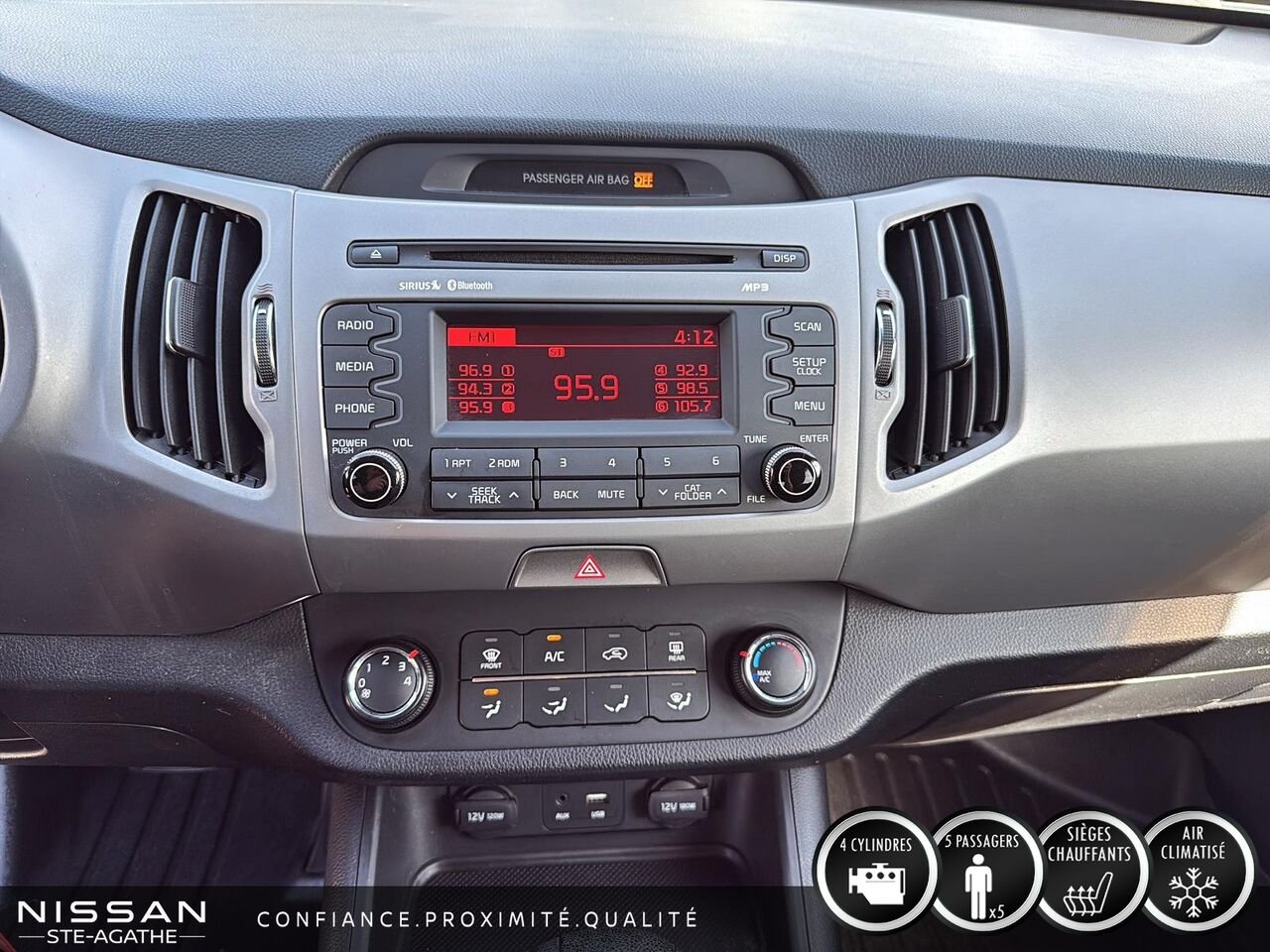 2016 Kia Sportage LX| AWD|BANC CHAUFFANT Silver Saint-Jérôme - photo #14