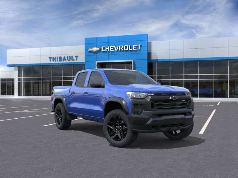 2025 CHEVROLET Colorado Trail Boss 4RM Reef Blue Metallic Saint-Eustache - photo #0
