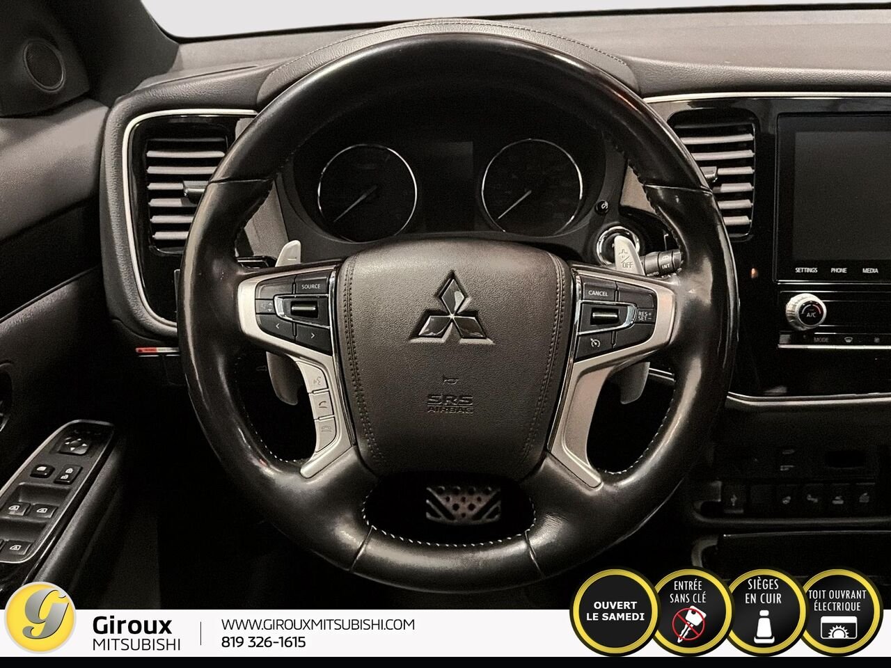 2022 MITSUBISHI OUTLANDER PHEV BLACK EDITION Grey Sainte-Agathe-des-Monts - photo #12
