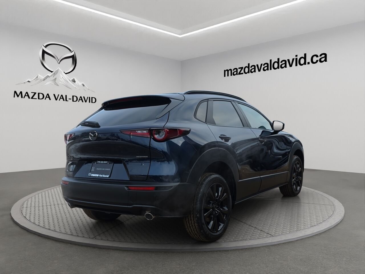 Mazda CX-30 Gs, awd, sièges, volant et rétroviseurs chauffants 2026 Bleu cristal foncé mica Val-David - photo #18