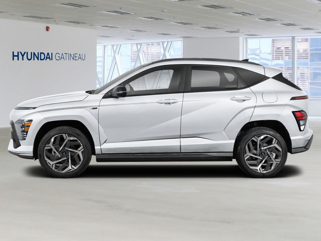Hyundai Kona 2026 Blanc Atlas Gatineau - photo #1