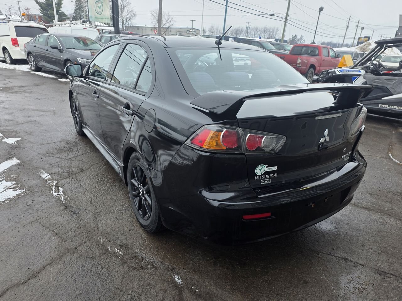 Mitsubishi Lancer 2017 Noir Longueuil, - photo #3