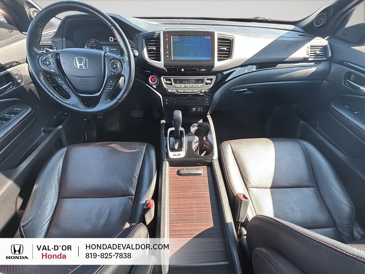 Honda Ridgeline Black Edition cabine multiplace 4RM TOUT ÉQUIPÉ 2017 Noir Val-d'Or - photo #7