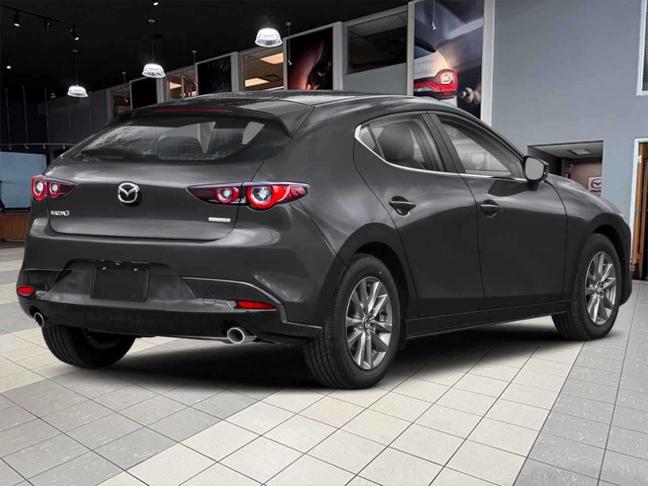 2026 MAZDA Mazda3 Sport Machine Grey Metallic Notre-Dame-des-Prairies - photo #1