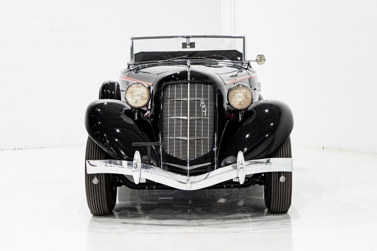 Auburn 851 Supercharge Phaeton **PRIX EN USD** 1935 Noir Montréal - photo #34