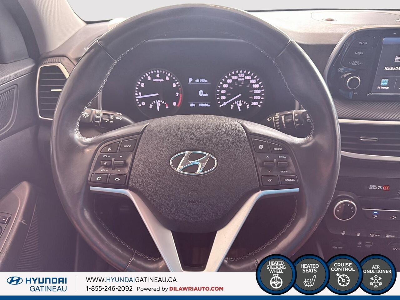 Hyundai Tucson 2021 Blanc Gatineau - photo #9