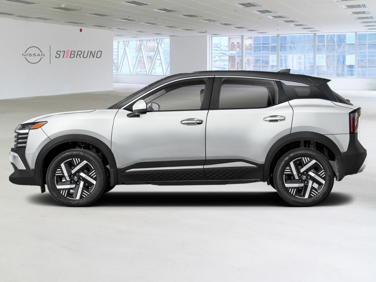 Nissan Kicks 2026 Blanc d'Aspen triple couche/Noir intense Saint-Basile-le-Grand - photo #2