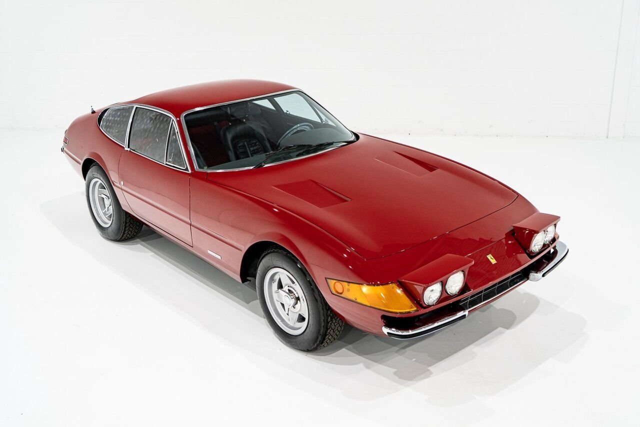 1973 Ferrari 365 GTB4 Daytona 18,301 miles With Orig Books/Tools/ Carbs / Filter Box Red Montreal - photo #48
