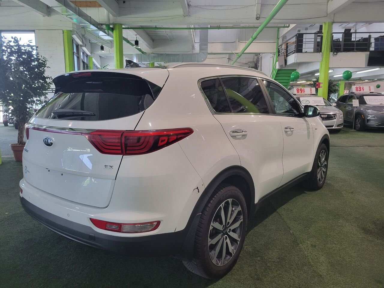 2017 Kia Sportage White  - photo #5