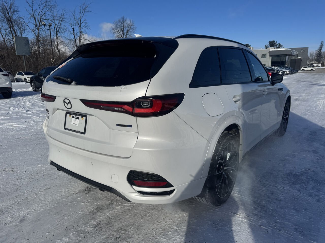 2026 MAZDA CX-70 PHEV Signature TI Rhodium White Metallic Saint-Jérôme - photo #4