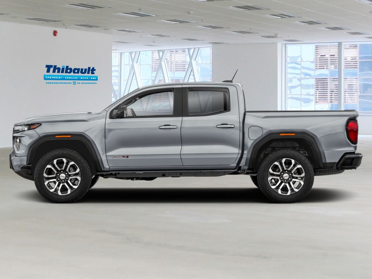 2026 GMC Canyon AT4 cabine multiplace 4RM STERLING METALLIC Sherbrooke - photo #2