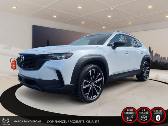 2025 Mazda CX-50 GT | TOIT PANORAMIQUE | CUIR BRUN | AWD | White