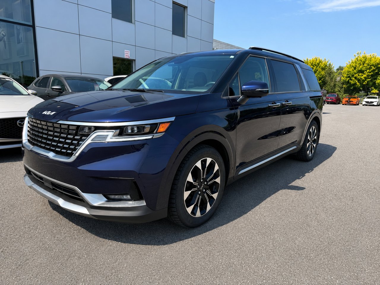 Kia Carnival EX 2023 Bleu Châteauguay - photo #2