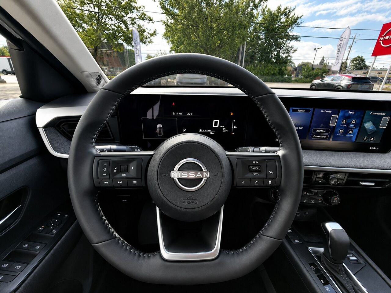 2026 NISSAN Kicks KICKS SV AWD Aspen White TriCoat Châteauguay - photo #13
