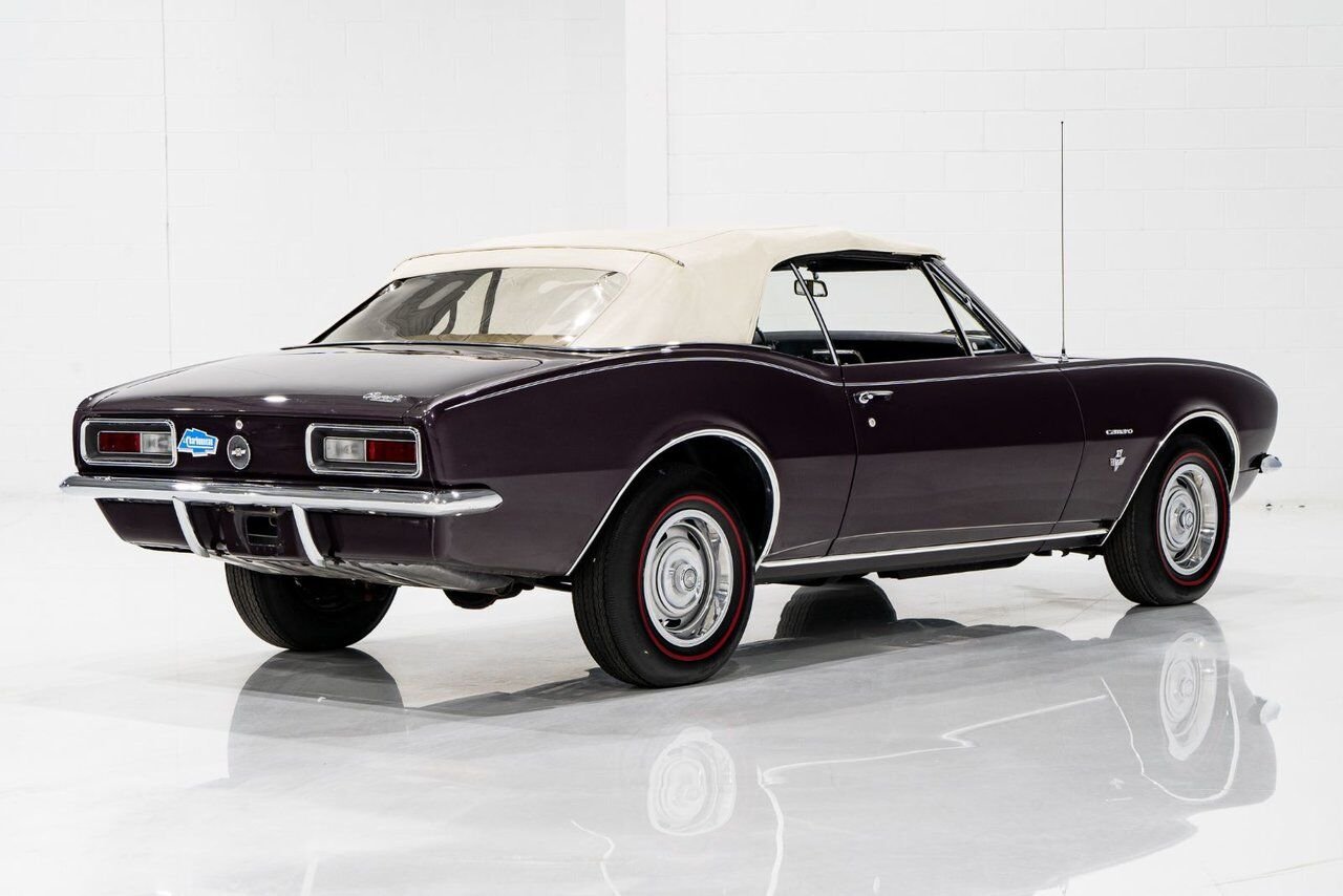 1967 Chevrolet Camaro PRIX EN USD Convertible Beautifully presented from former Restoration Purple Montreal - photo #58