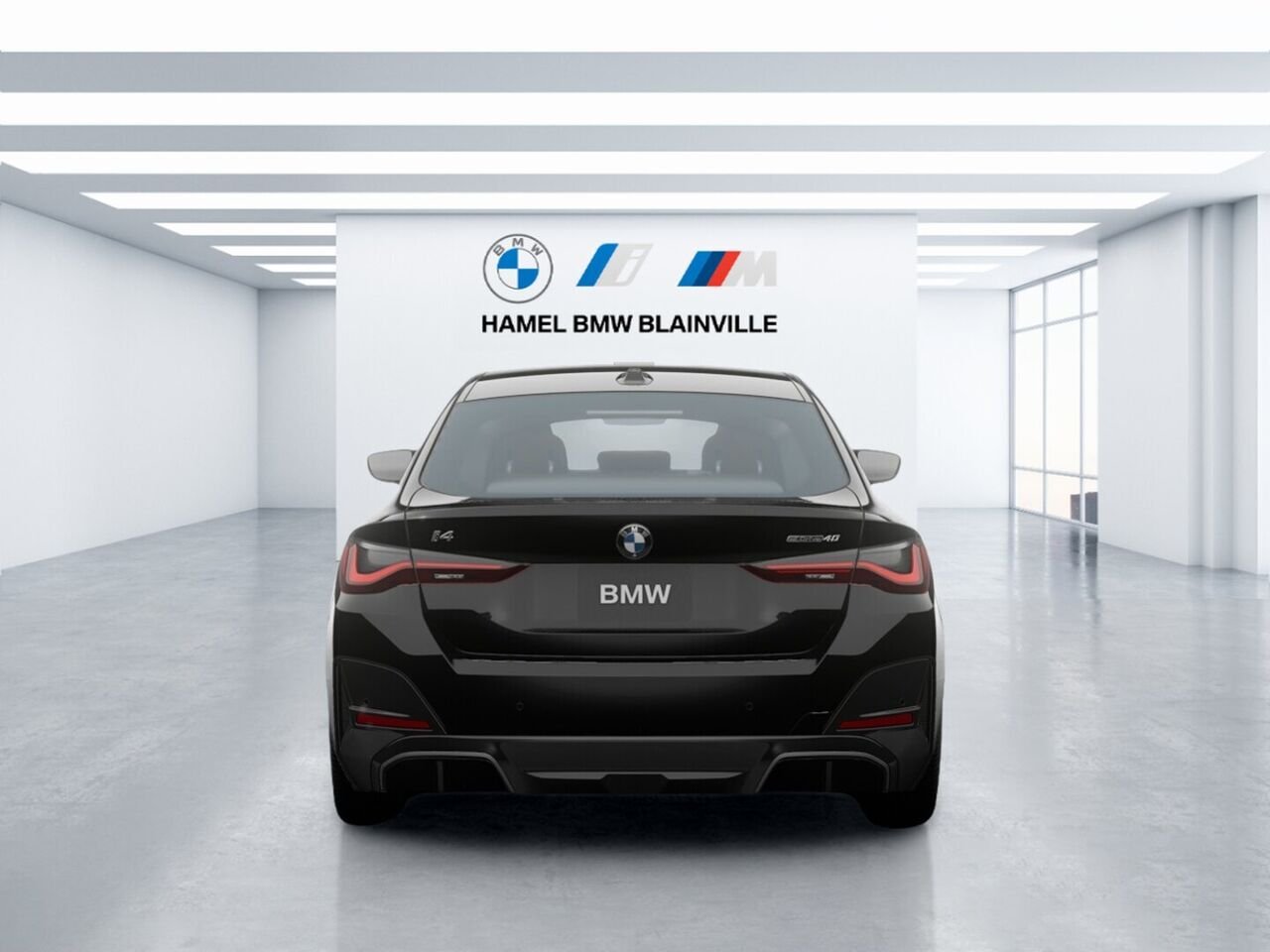 BMW i4 eDrive40 2026 Noir saphir métallisé Blainville - photo #4