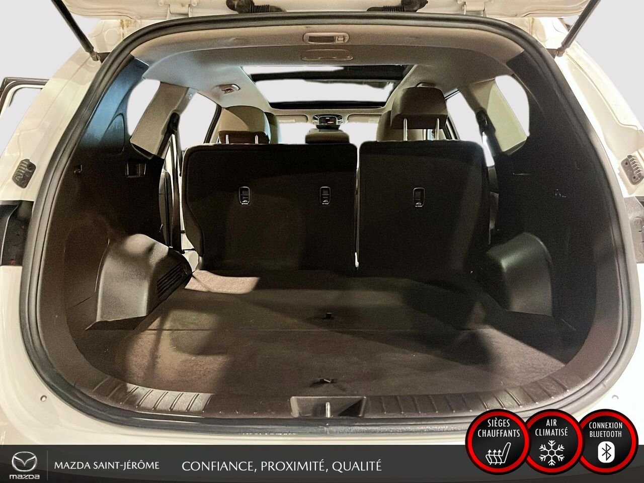 2022 Hyundai Santa Fe Hybrid Preferred Trend hybride | TOIT PANORAMIQUE | CUIR | AWD White Saint-Jérôme - photo #23