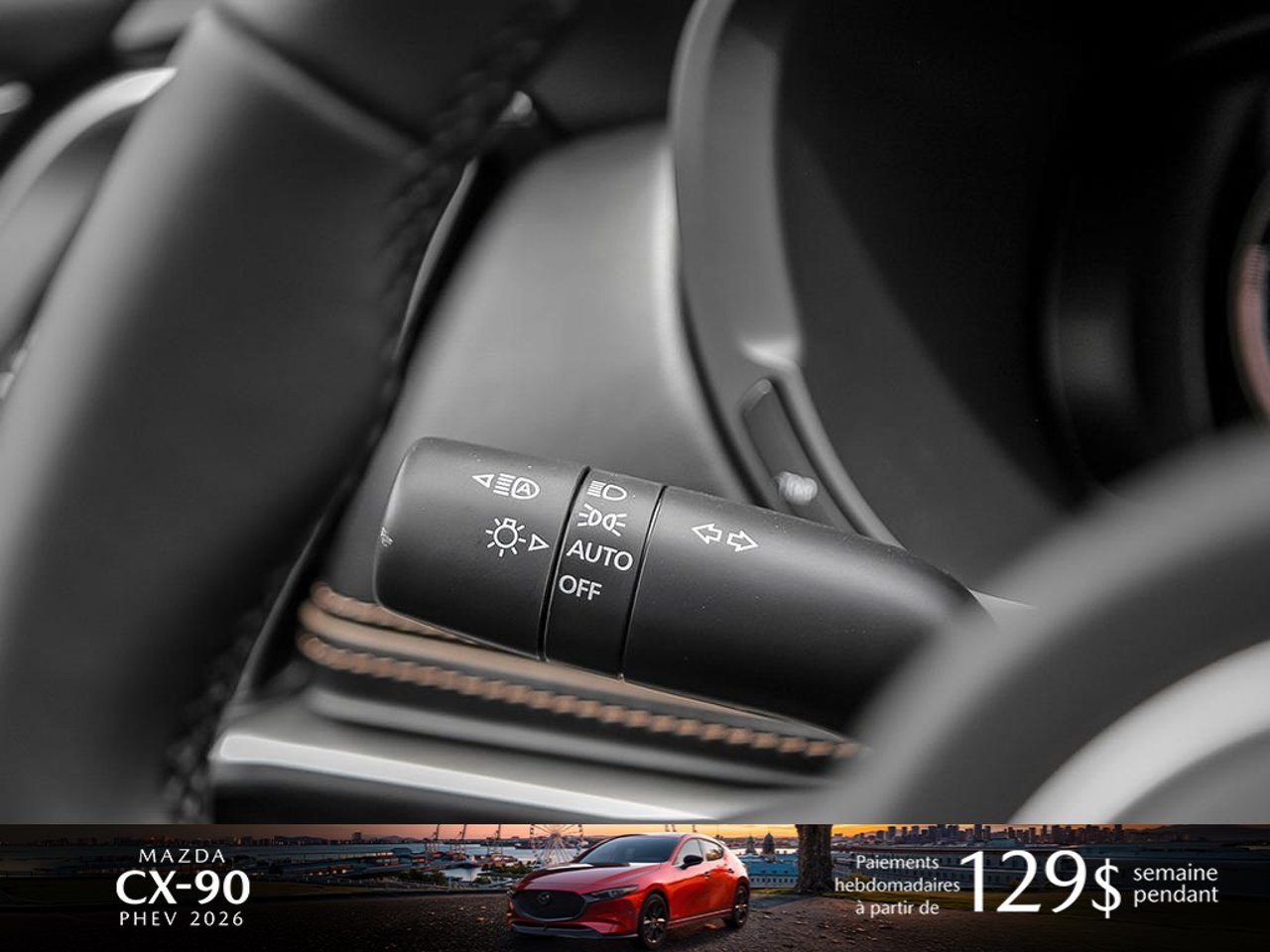 2026 Mazda CX-90 PHEV JM3KKDHA0T1366182 Jet Black Mica Mirabel - photo #23