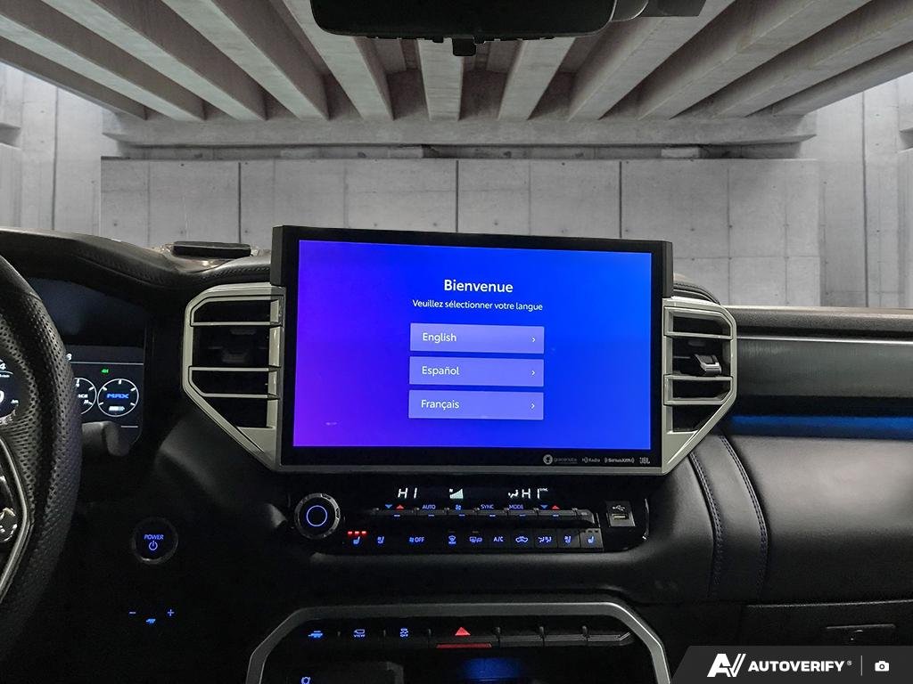 2024 Toyota Tundra 2600913A | Platinum Hybrid Midnight Black Metallic Edmonton - photo #17