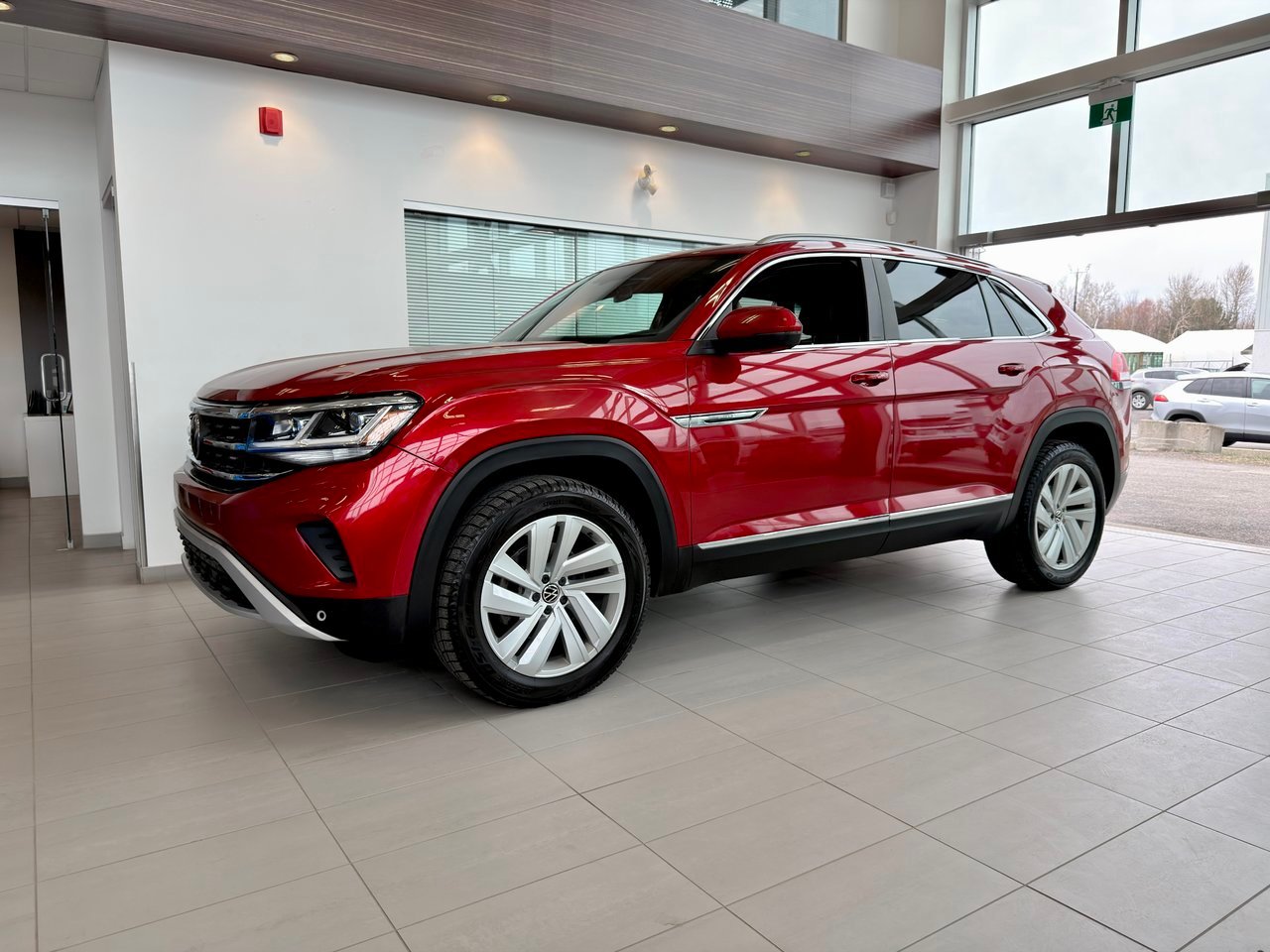 Volkswagen Atlas Cross Sport 2021 Rouge Notre-Dame-des-Prairies - photo #37