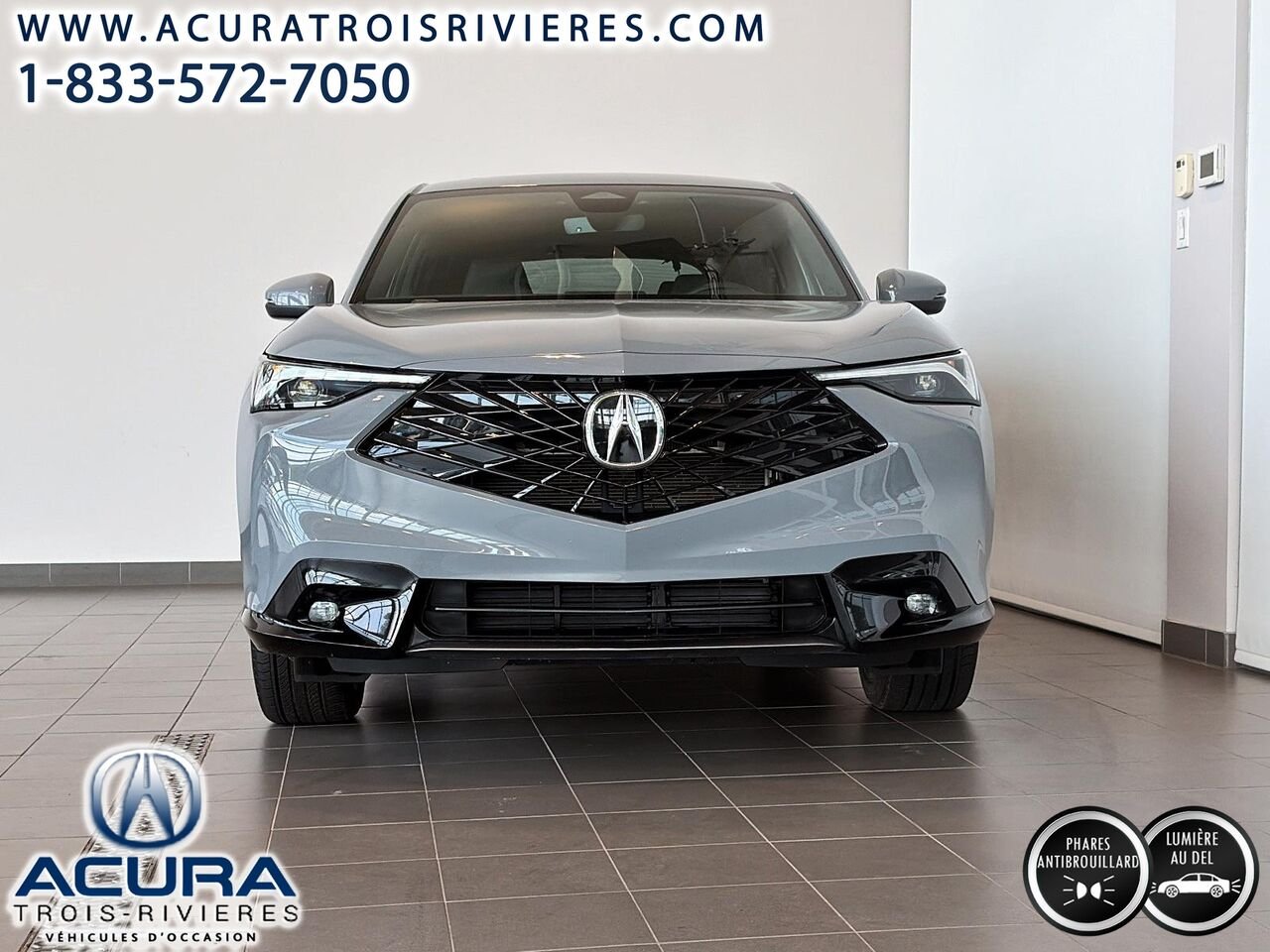 Acura ADX A-Spec AWD, TOIT PANO, VOLANT CHAUFFANT 2025 Gris Trois-Rivières - photo #4