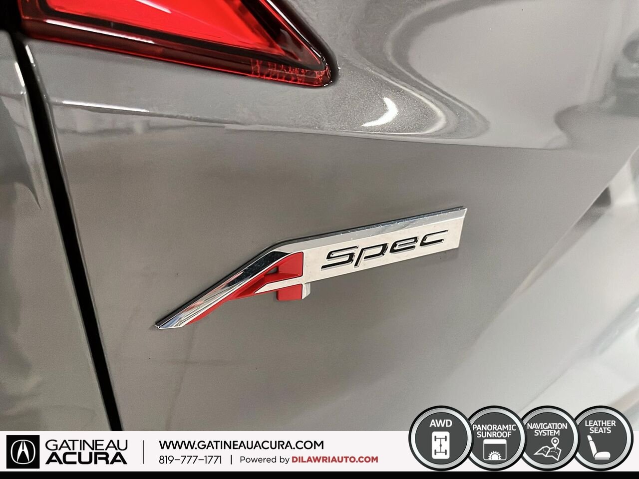 ACURA RDX A-Spec TI 2026 Gris urbain nacré Ottawa & Gatineau - photo #16