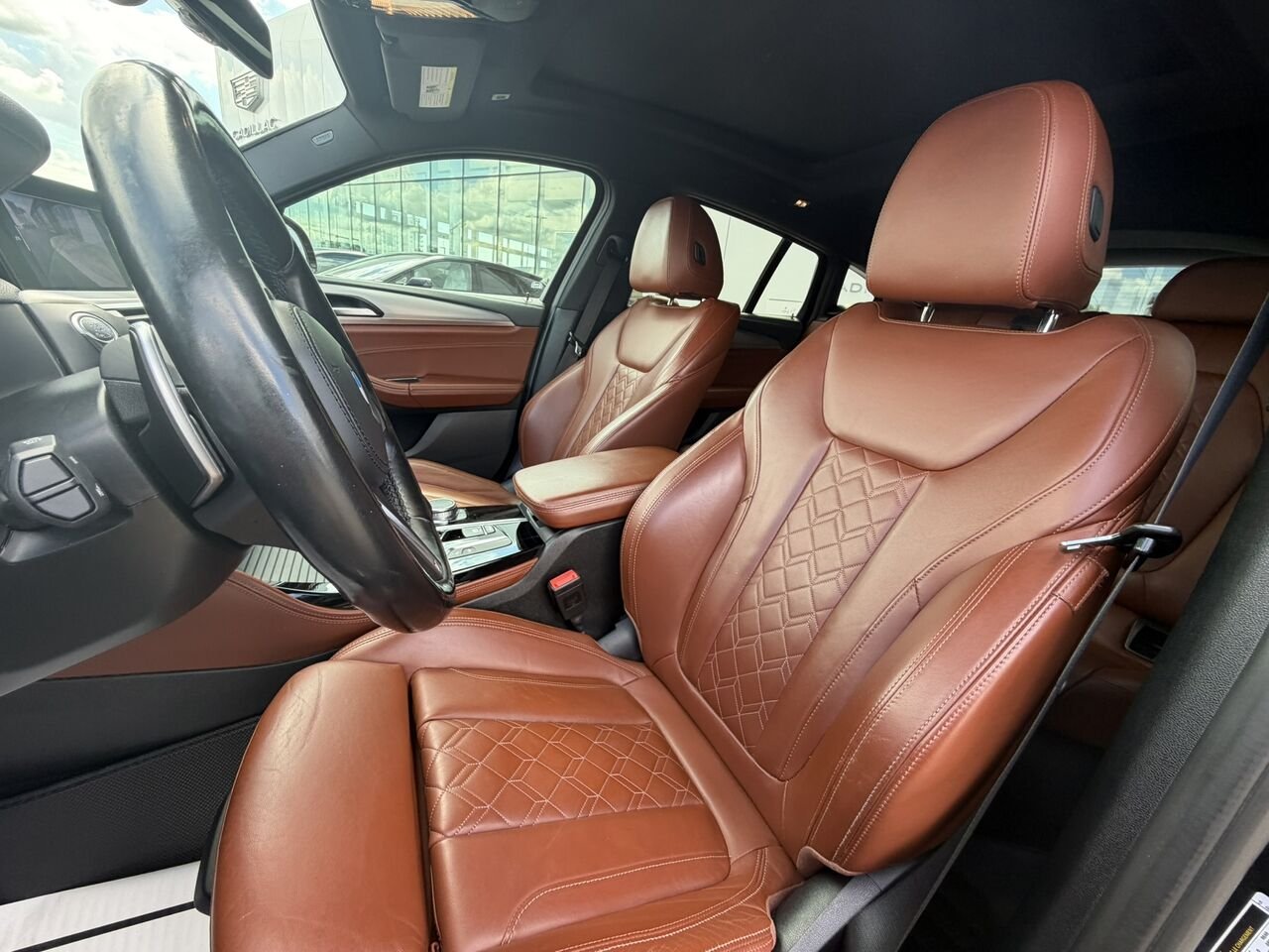 BMW X4 M40i COUPE 2021 Bleu Laval - photo #23