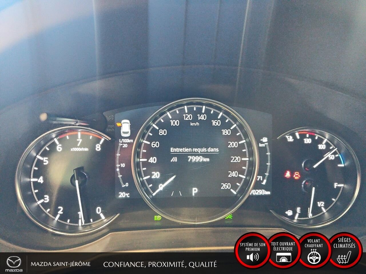 2023 Mazda CX-5 SPORT | CUIR | TOIT OUVRANT | AWD Red Saint-Jérôme - photo #16