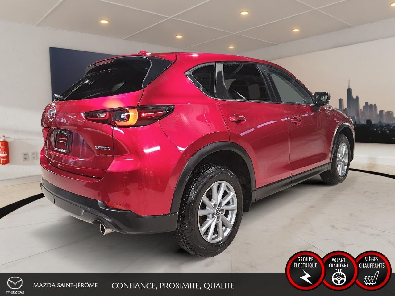 Mazda CX-5 GS | CUIR | AWD | MAGS | 2025 Rouge Saint-Jérôme - photo #5