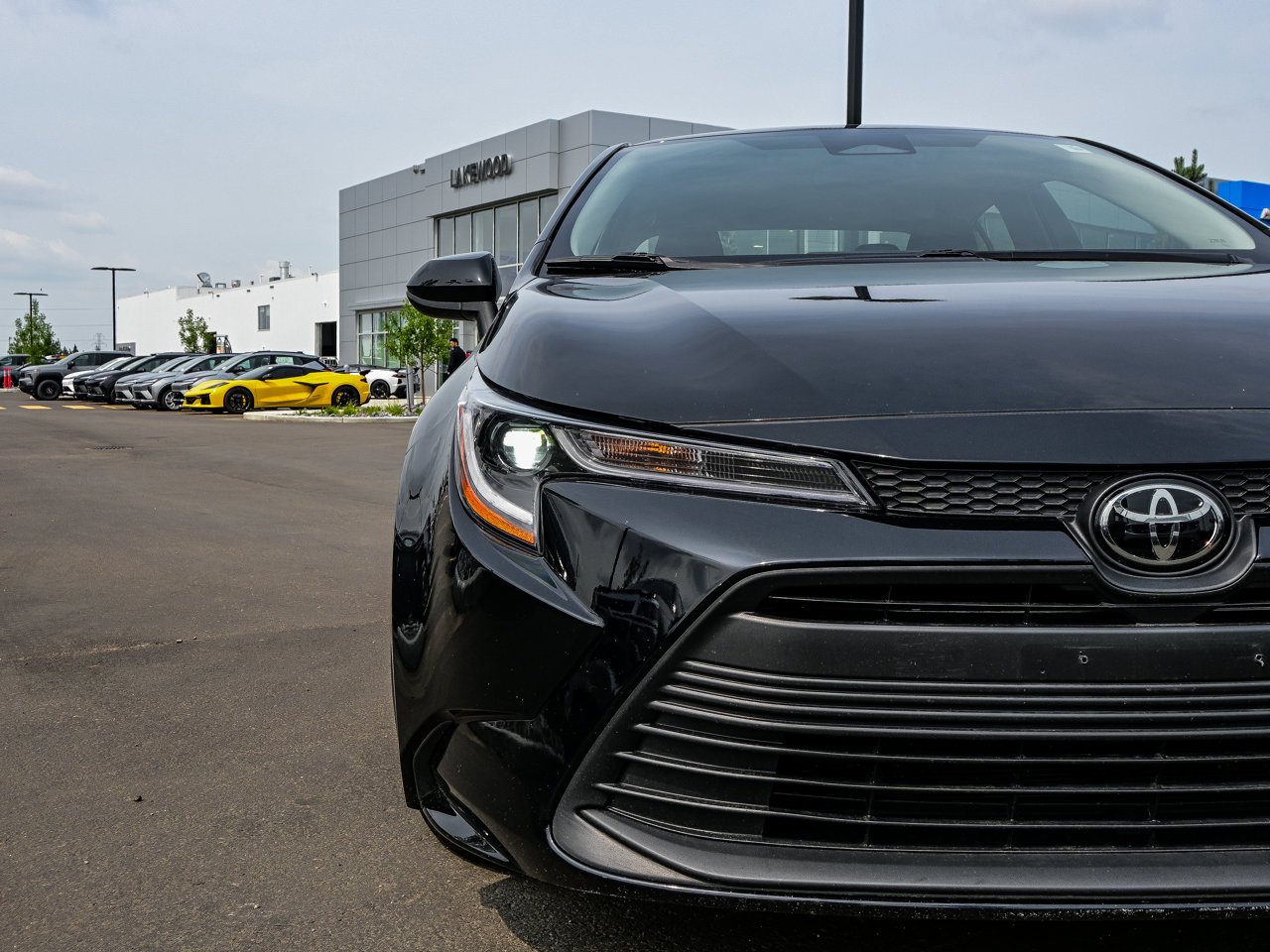 2024 Toyota Corolla LE CVT Black Sherwood Park - photo #4