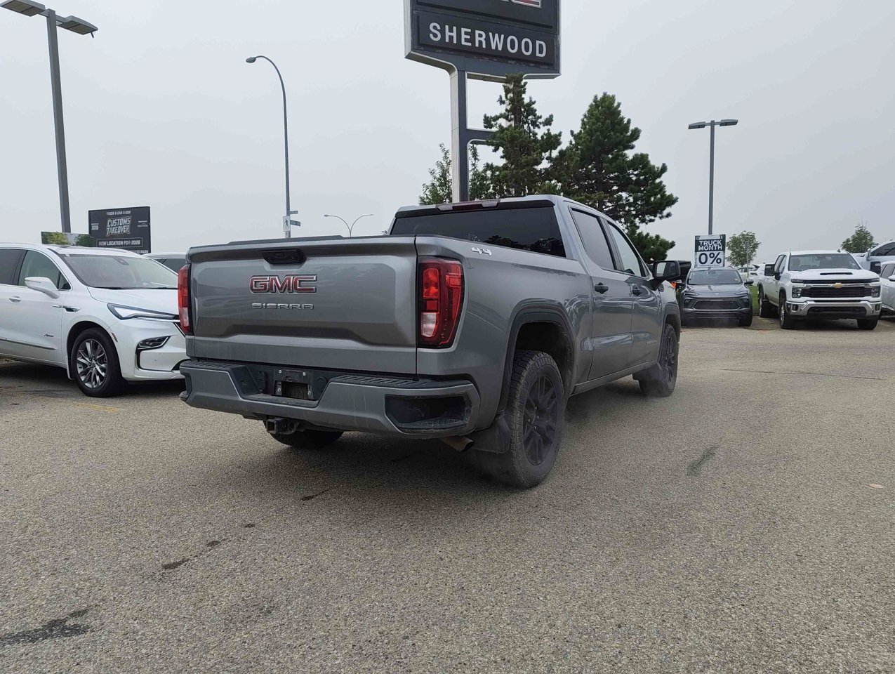 2023 GMC Sierra 1500 4WD Crew Cab 147 Pro Grey Sherwood Park - photo #5