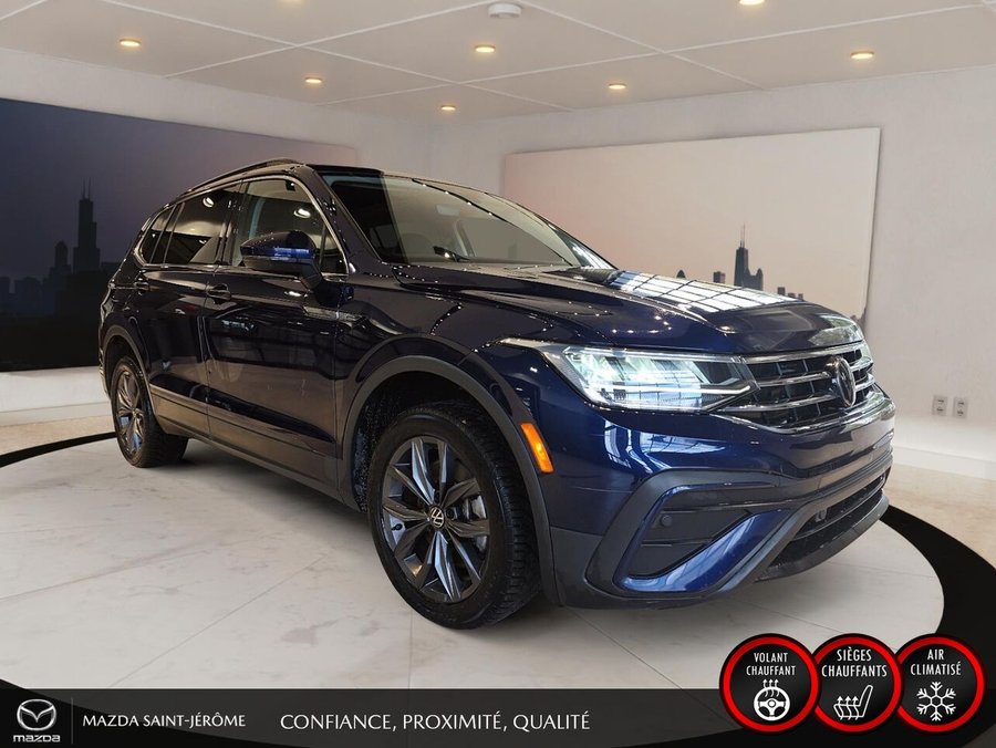 Volkswagen Tiguan CUIR | TOIT PANORAMIQUE | MAGS | AWD | 2022 Bleu